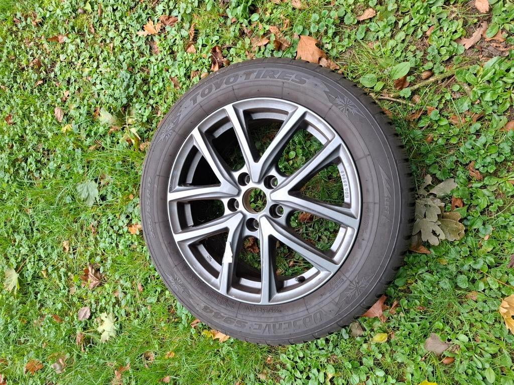 Winterbanden 225/55R17, steek 5x114,3, Auto-onderdelen, Banden en Velgen, Ophalen, Gebruikt, Winterbanden