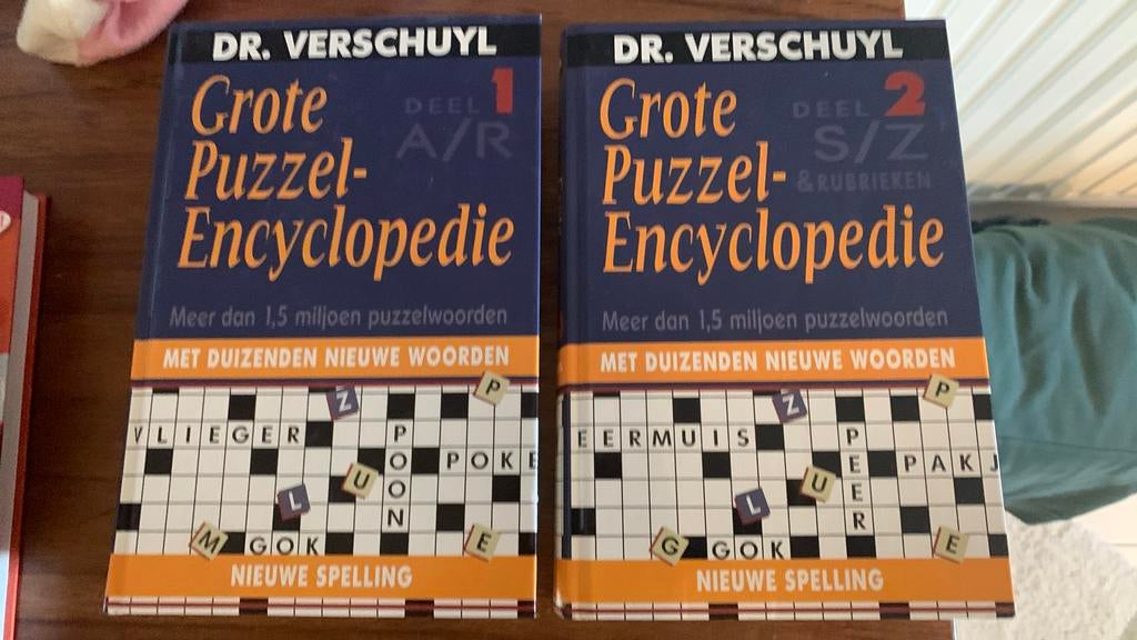 Grote Puzzel-Encyclopedie deel 1&2, Hobby & Loisirs créatifs, Sport cérébral & Puzzles, Enlèvement ou Envoi, Utilisé, Livre casse-tête