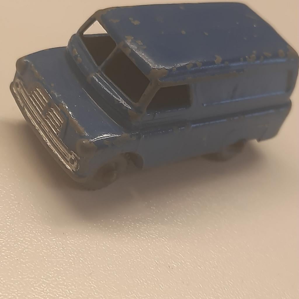 LESNEY UK nr.25 : BEDFORD VAN * VINTAGE * 1956., Hobby en Vrije tijd, Modelauto's | 1:87, Ophalen, Gebruikt, Bus of Vrachtwagen