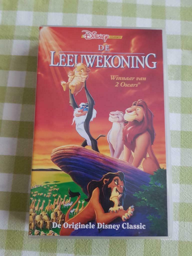 Cassette Disney vhs 101 Le Roi Lion, Enlèvement ou Envoi, Dessin animé, Tous les âges, Utilisé