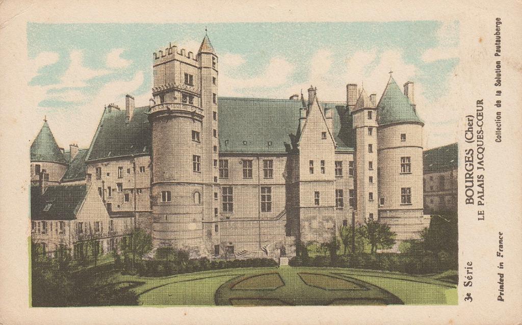 FRANKRIJK - Bourges: Le Palais Jacques-Coeur, Verzenden, Ongelopen, Frankrijk