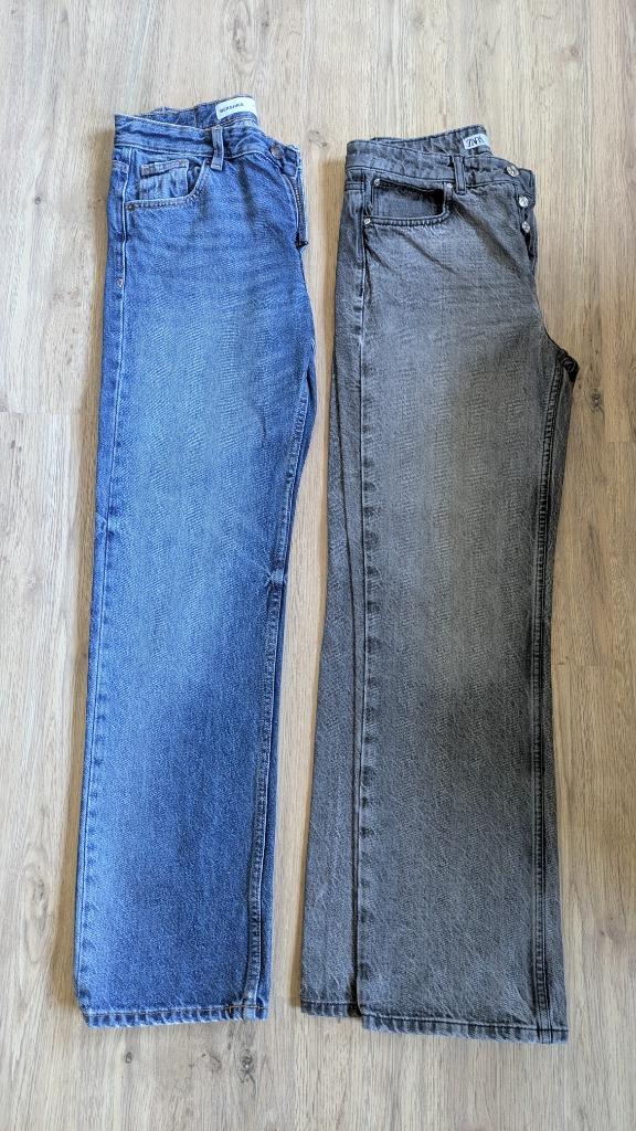 Jeans Bershka et Zara - T 34 - 36, Enlèvement ou Envoi, Utilisé