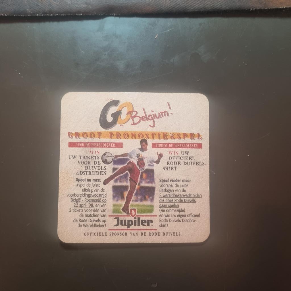 Sous Bock Jupiler (modèle 27), Verzamelen, Ophalen of Verzenden, Gebruikt, Viltje(s), Jupiler