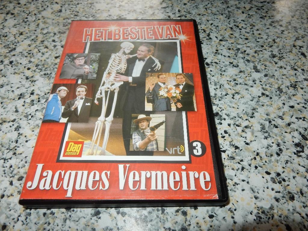 nr.1297- Dvd: het beste van jacques vermeire - humor, Enlèvement ou Envoi, Stand-up ou Spectacle de théâtre