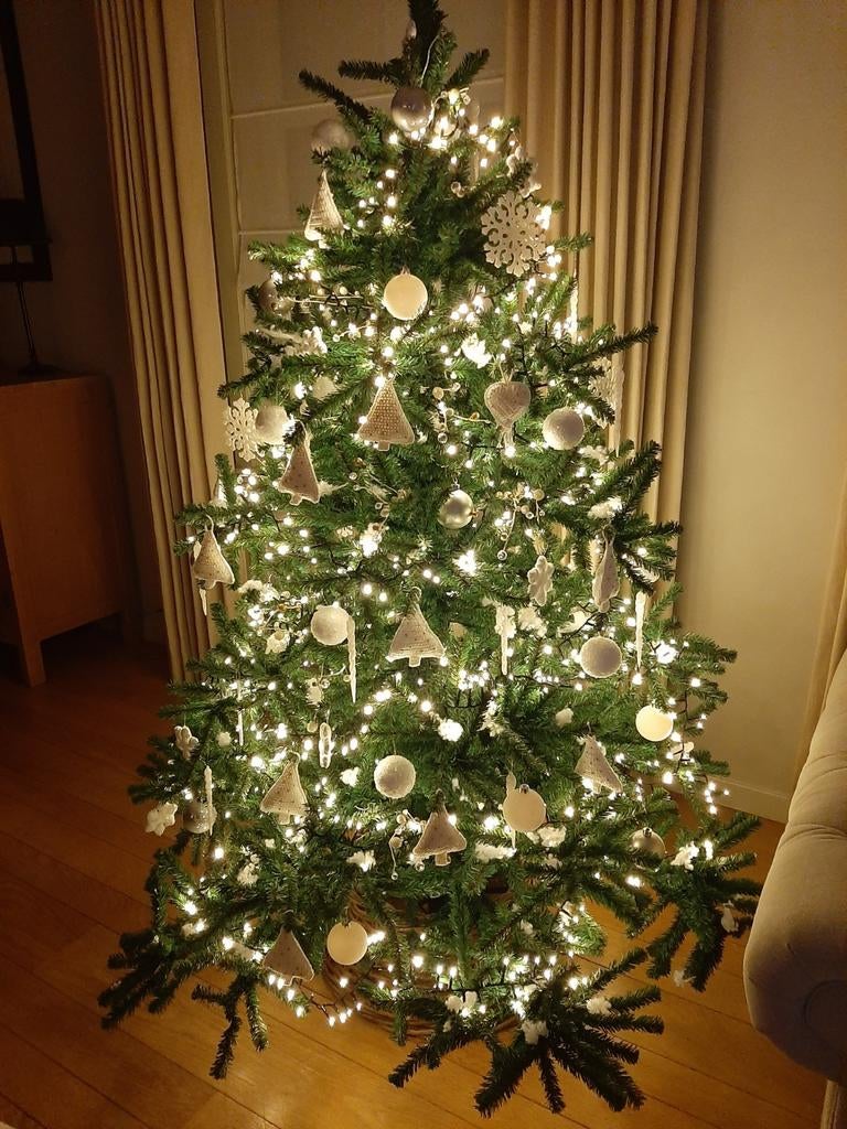 Kunstkerstboom, Ophalen, Gebruikt