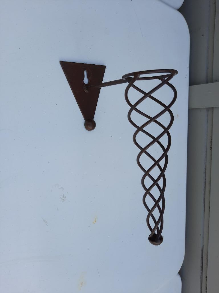 metalen muurdecoratie / binnen of buiten, Ophalen of Verzenden, Gebruikt