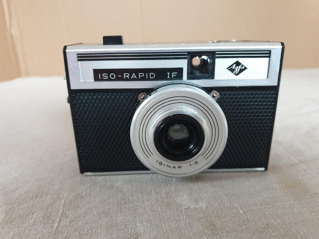 Vintage AGFA ISO RAPID IF fototoestel., TV, Hi-fi & Vidéo, Appareils photo analogiques, Enlèvement, Utilisé, Compact, Autres Marques