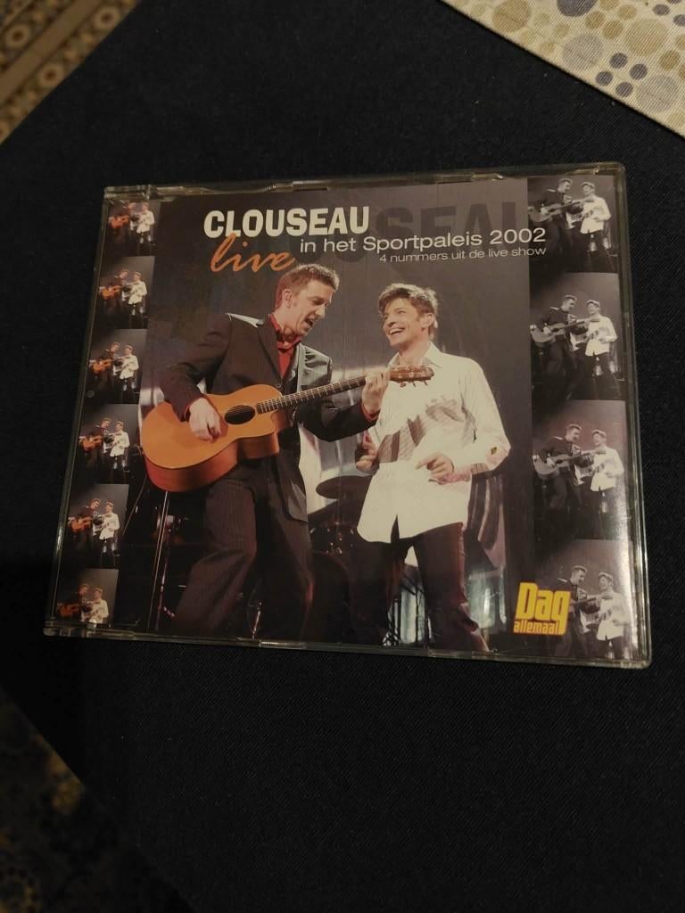 CD: Clouseau Live in het Sportpaleis 2002 / 4 nummers, Verzenden, Gebruikt
