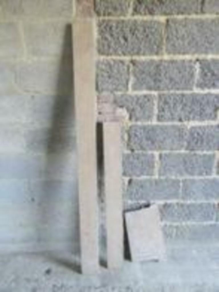 3 tablettes de fenêtre en marbre veiné, Bricolage & Construction, Enlèvement, Utilisé