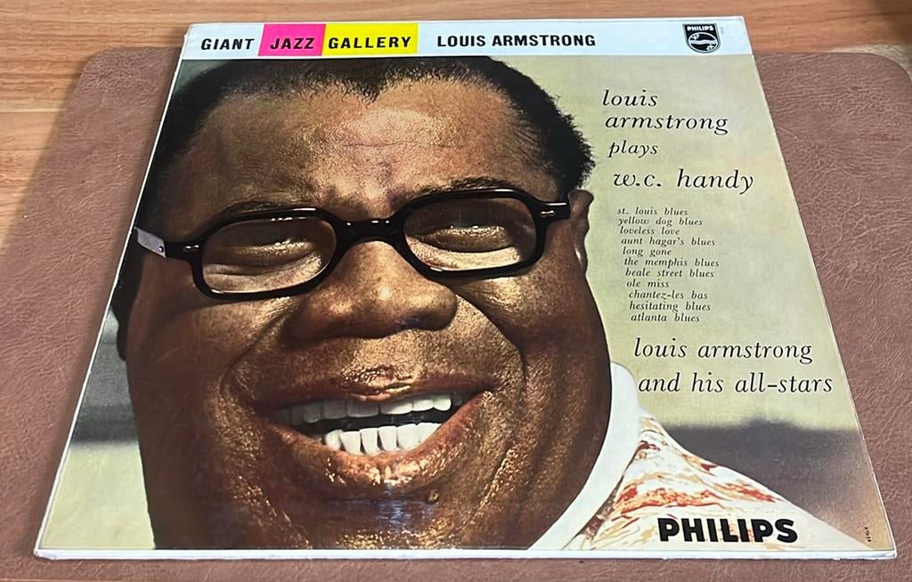 Louis Armstrong - Plays W.C. Handy - Vinyl LP - UK persing, Enlèvement ou Envoi, Utilisé