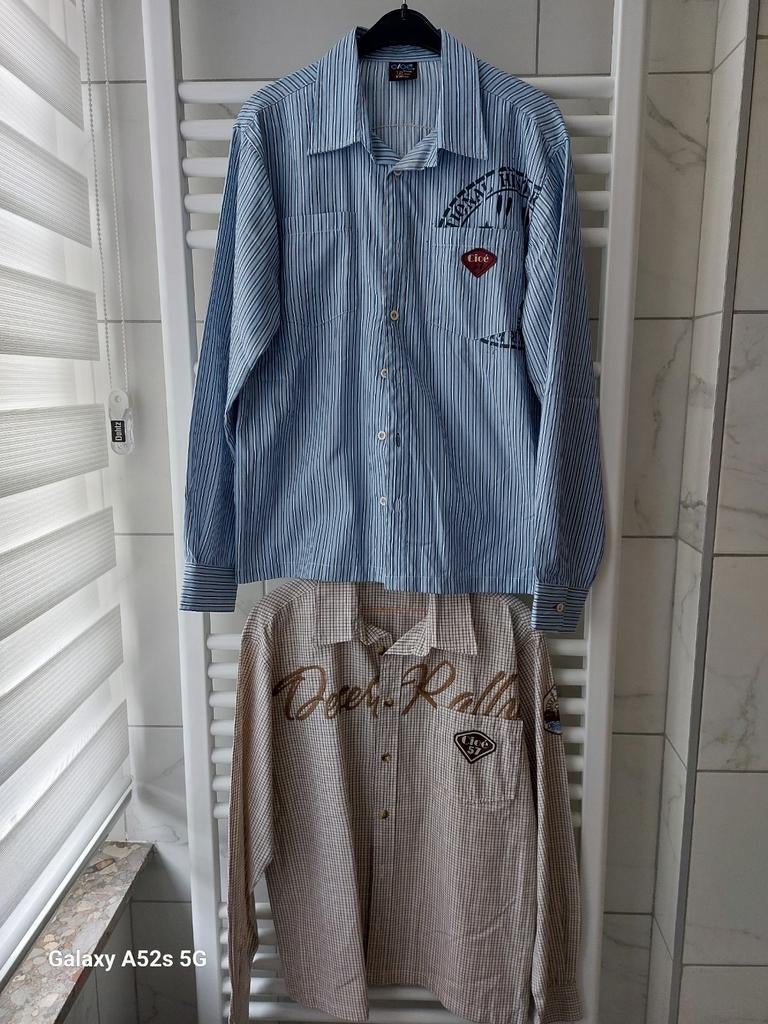 Chemises garcon junior coton  neuf 12 ans pour 10 € pièce, Ophalen, Zo goed als nieuw