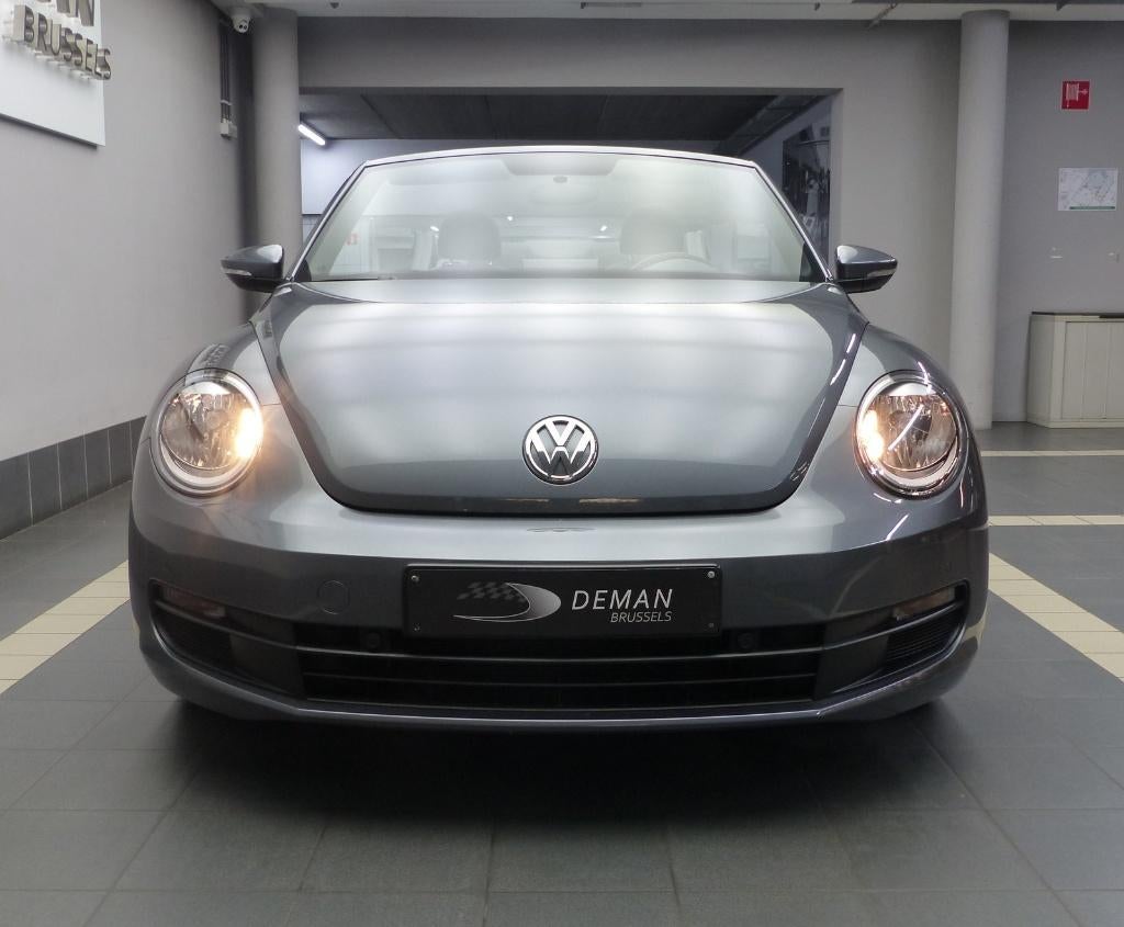 Volkswagen New Beetle donkergrijs Cab 1.2 TSI, Voorwielaandrijving, 4 zetels, Stof, 4 cilinders