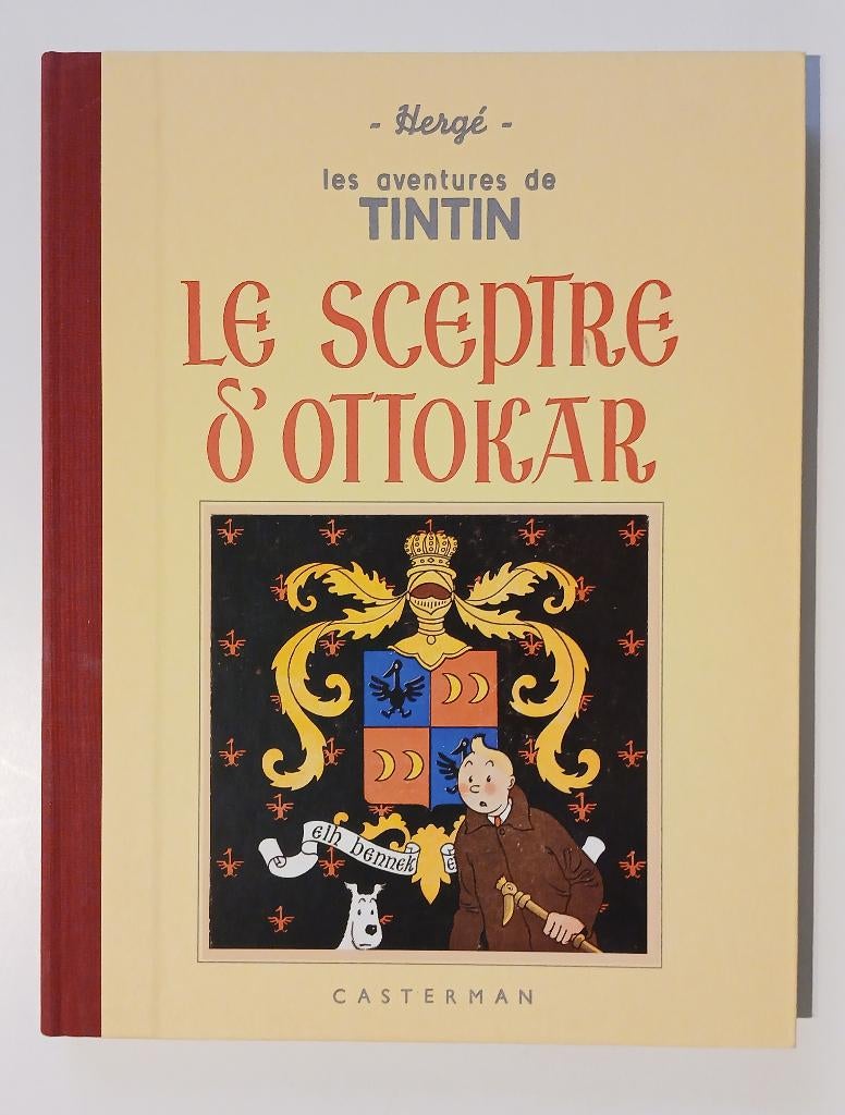 BD Tintin Le sceptre d'Ottokar Hergé Fac-similé 1988, Livres, Neuf, Enlèvement ou Envoi, Une BD, Hergé