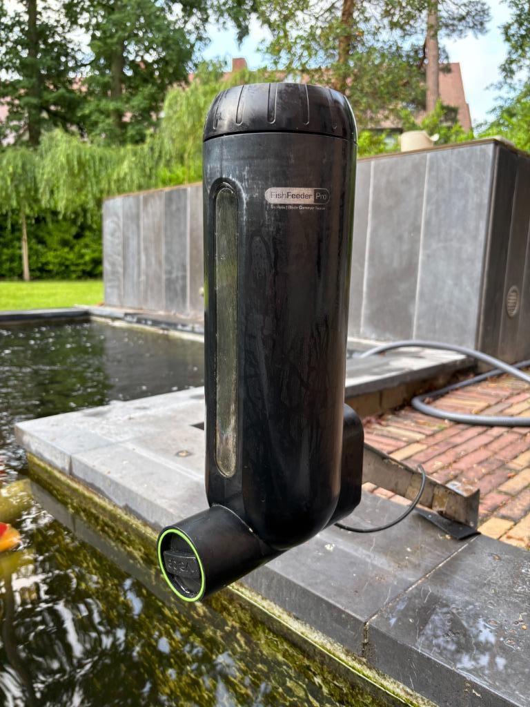 Velda Fish Feeder Pro 3.000 ml voerautomaat, Jardin & Terrasse, Accessoires pour étangs, Utilisé, Autres types, Enlèvement