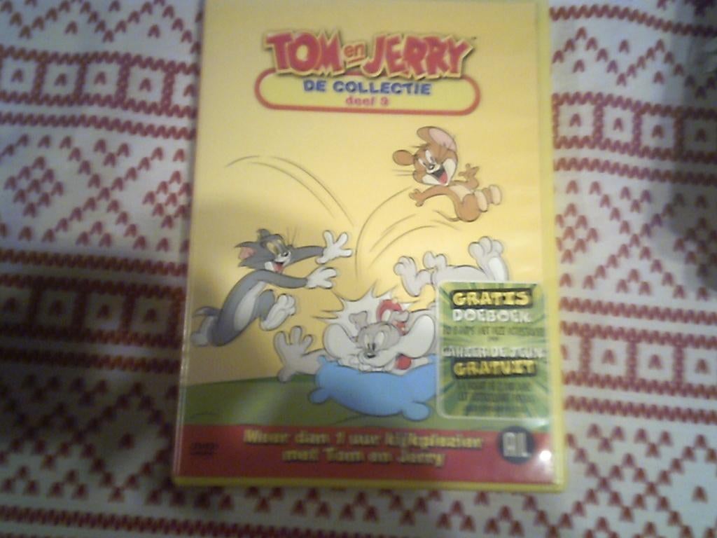 Tom & jerry dvd's, Cd's en Dvd's, Europees, Gebruikt, Tekenfilm, Alle leeftijden