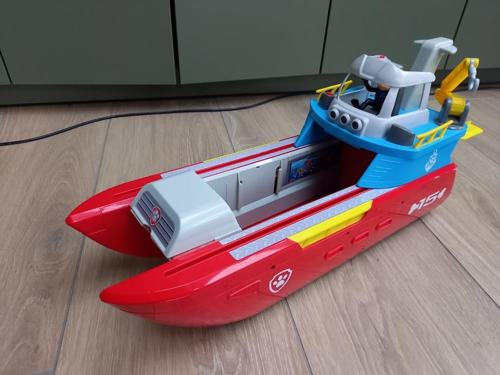 Bateau Paw Patrol, Enlèvement, Utilisé