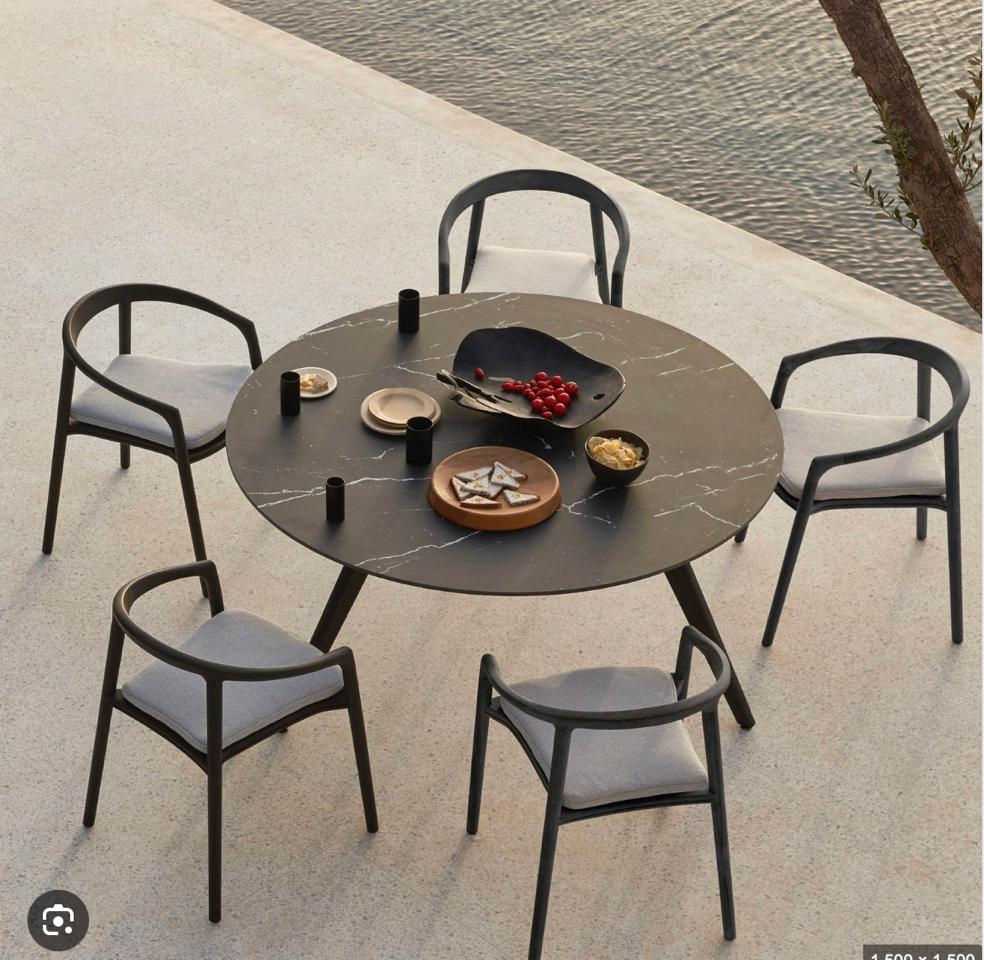 Exclusief tuinmeubilair: Manutti, Tuin en Terras, Ophalen, Overige materialen, Eettafel, Tuinset
