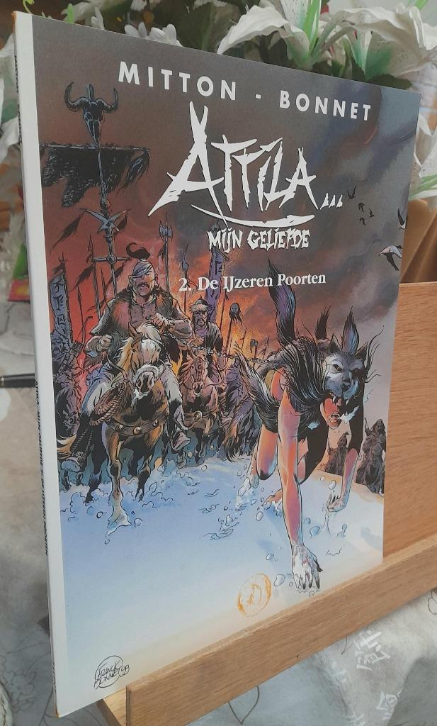 attila mijn geliefde   nr  2 de ijzeren poorten    1ste druk, Boeken, Stripverhalen, Verzenden, Eén stripboek, Zo goed als nieuw
