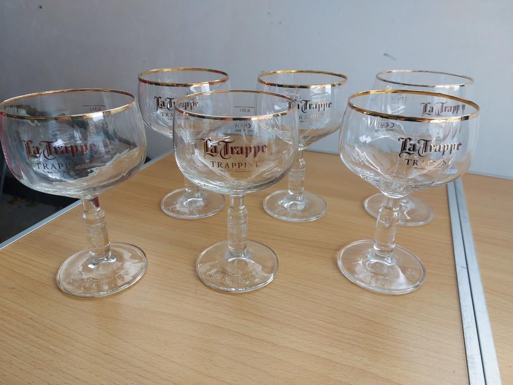 Présentoir à verres à bière La Trappe, Collections, Enlèvement ou Envoi, Comme neuf, Verre à bière