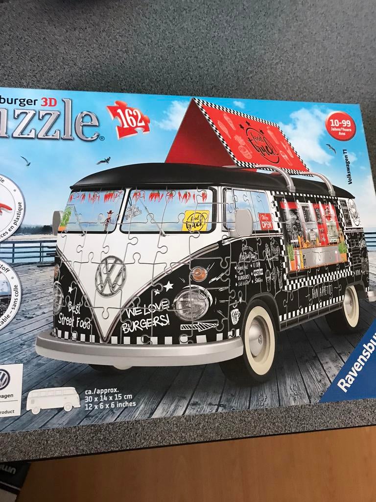 3D puzzle Volkswagen T1, Ophalen, Zo goed als nieuw