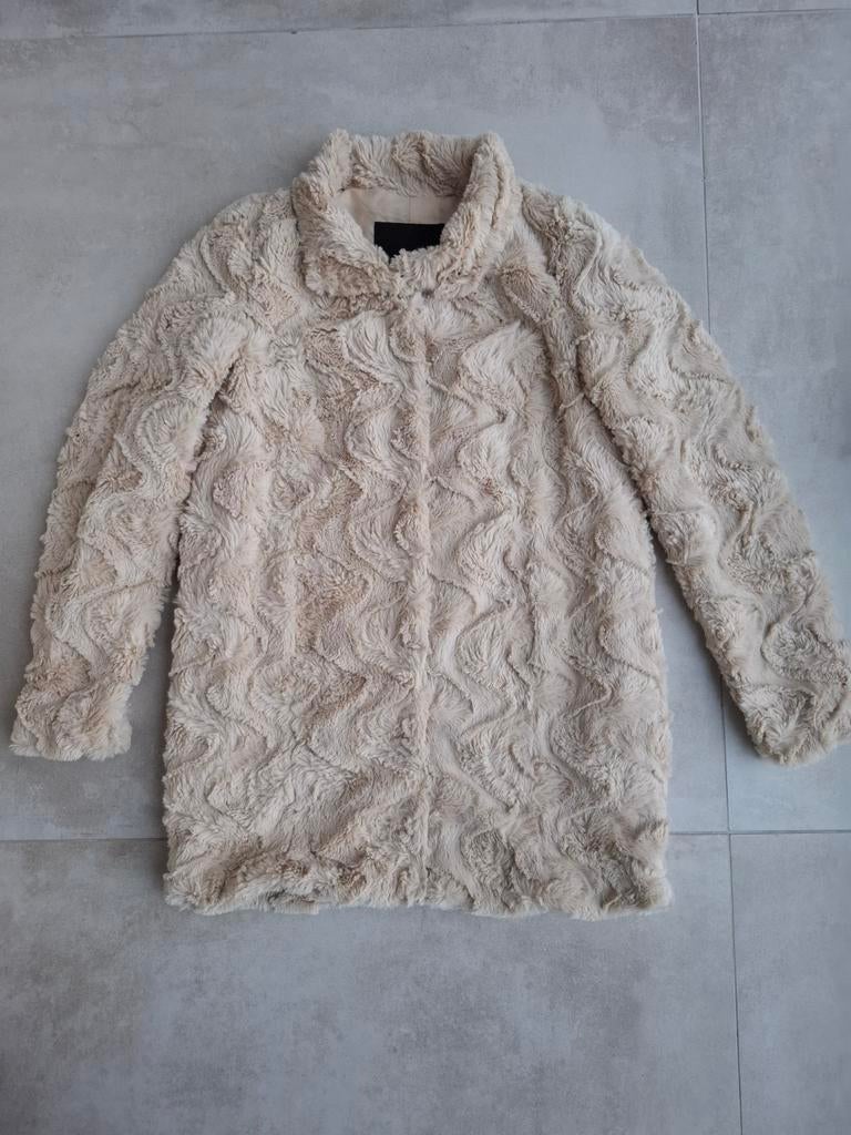 Manteau dame en fausse fourrure, Neuf, Taille 38/40 (M), Vero Moda, Beige
