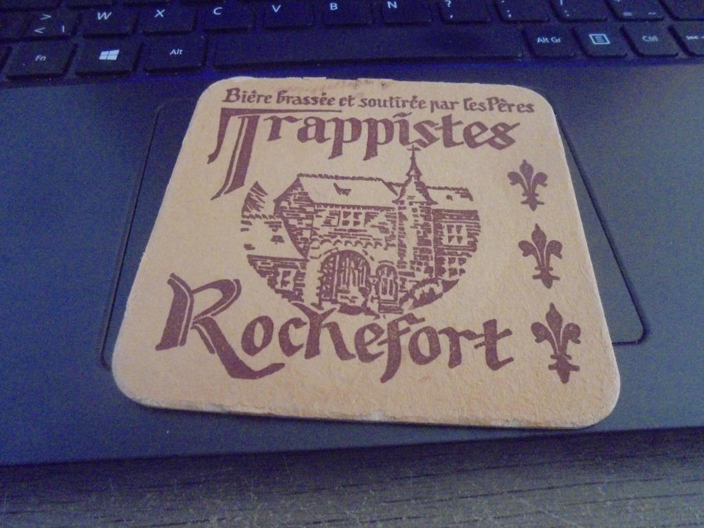 Trappistes Rochefort, Ophalen of Verzenden, Gebruikt, Viltje(s)