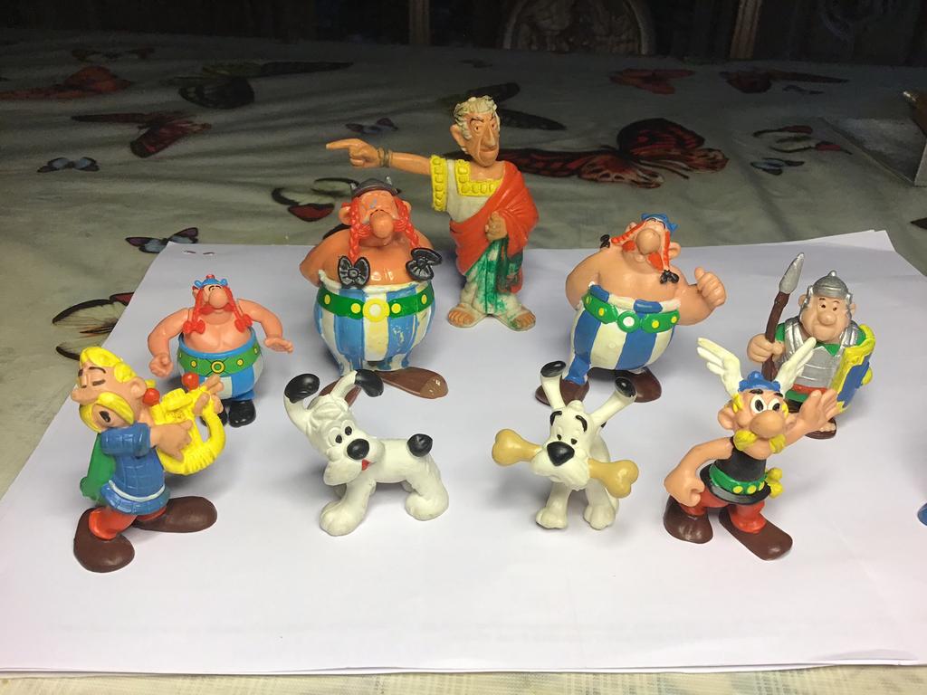 Figurines de dessin animé - comme neuf - au choix, Asterix en Obelix, Zo goed als nieuw, Beeldje of Figuurtje