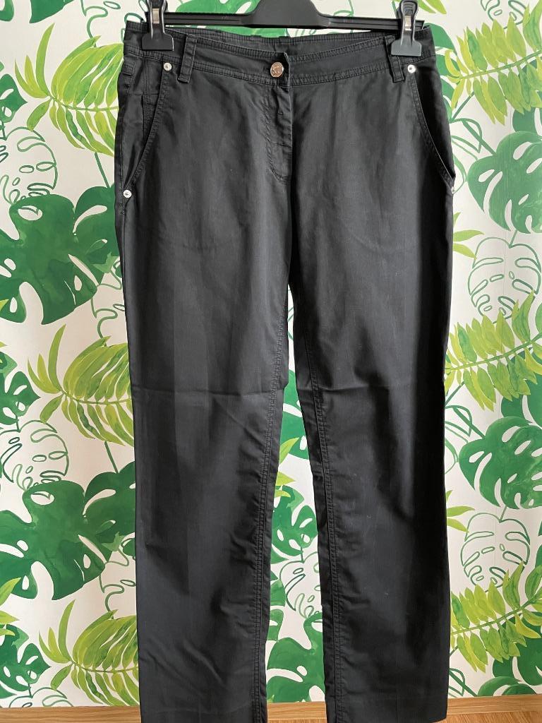 lange zwarte broek - merk Airfield - maat 38, Kleding | Dames, Maat 38/40 (M), Verzenden, Zwart, Zo goed als nieuw