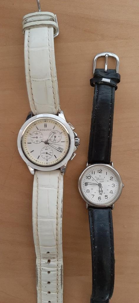 Twee Rodania Horloge zie bijlage, Ophalen of Verzenden