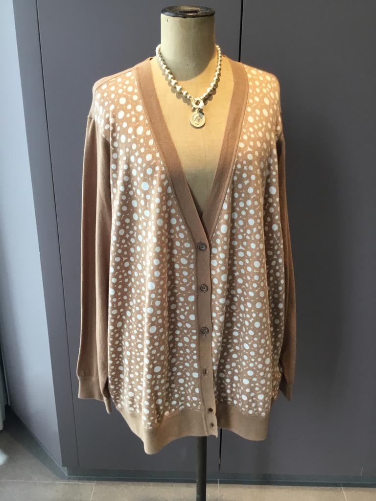 XANDRES GOLD, Cardigan fin, NEUF, taille IV (50/52), Neuf, Enlèvement ou Envoi, Xandres, Pull ou Veste