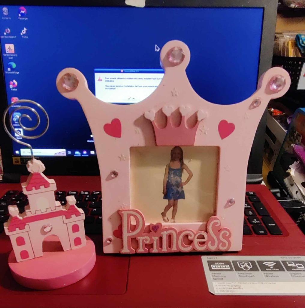 2 porte-photo PRINCESS, Enlèvement ou Envoi, Comme neuf