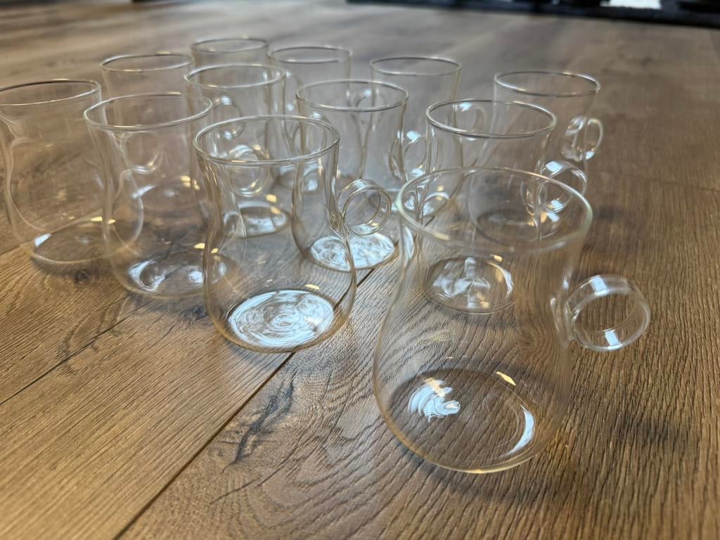 Thee glazen, Ophalen, Zo goed als nieuw, Glas, Glas of Glazen