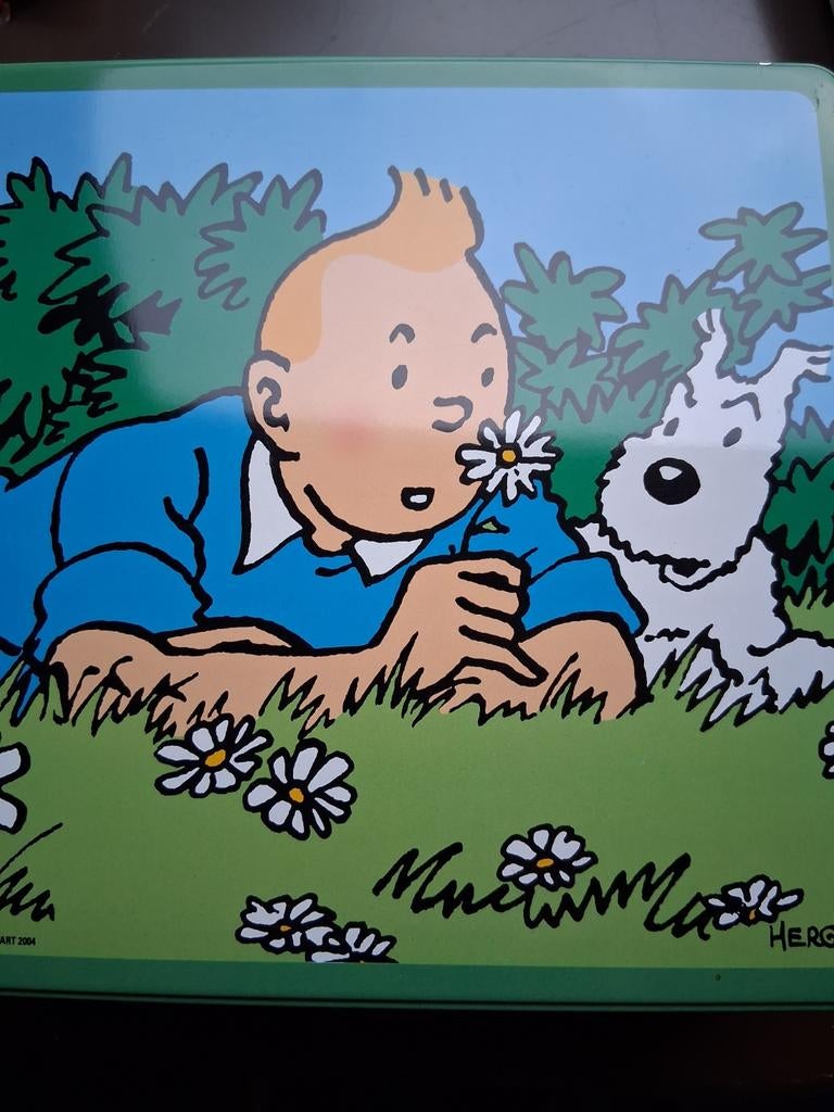 Blikken doos Kuifje Delacre, Enlèvement ou Envoi