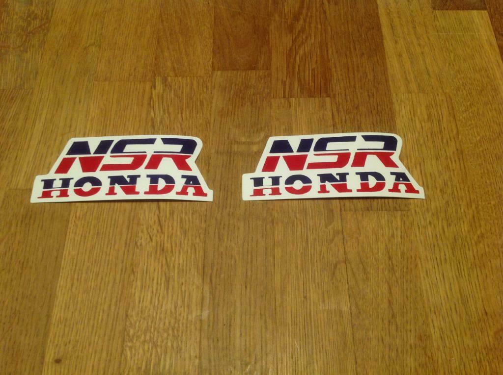 Autocollants/stickers Honda NSR, Ophalen