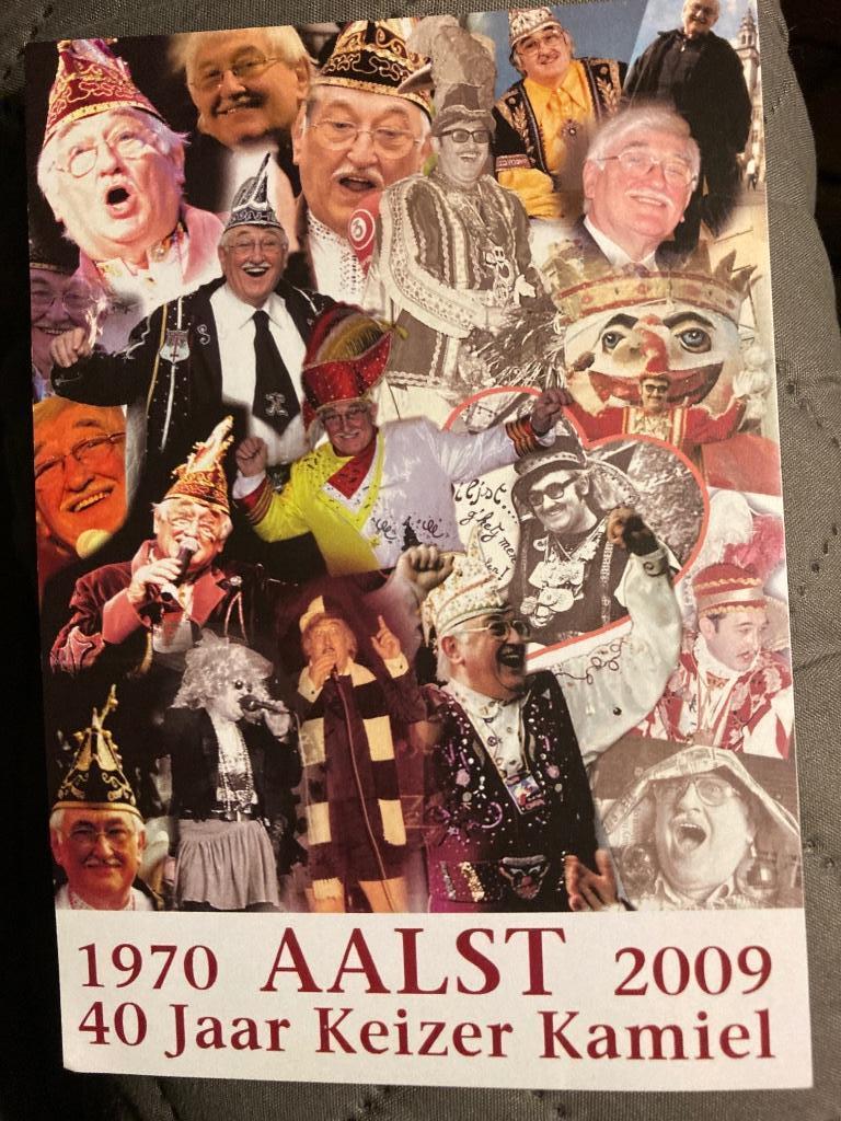 Keizer Kamiel Aalst 40 jaar Keizer prentkaart, Verzamelen, Ophalen of Verzenden, Nieuw