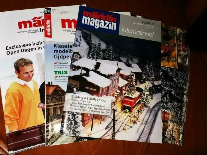 Marklin magazines 2004 2014 setje 4 boekjes, Ophalen of Verzenden, Gebruikt, Boek, Tijdschrift of Catalogus