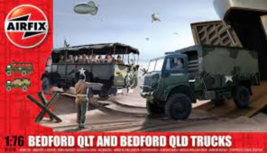 AIRFIX 03306 BEDFORD QLT AND BEDFORD QLD TRUCKS ECHELLE 1/76, Hobby & Loisirs créatifs, Neuf, Camion, 1:50 ou moins, Enlèvement ou Envoi