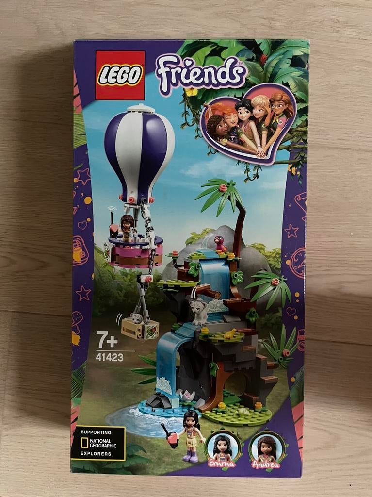 Lego Friends 41423 Jungle Luchtballon, Ophalen of Verzenden, Gebruikt, Complete set, Lego