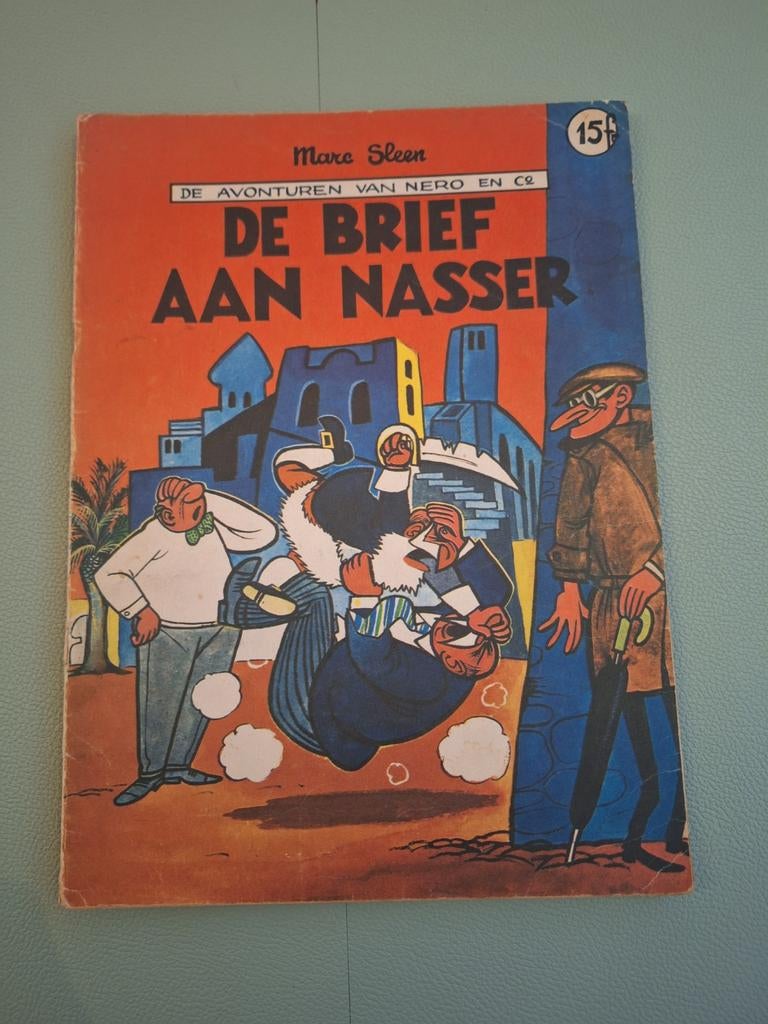 1ste Strip Van Heruitgave Nero: De Brief Aan Nasser, Eén stripboek, Ophalen of Verzenden, Zo goed als nieuw, Marc Sleen