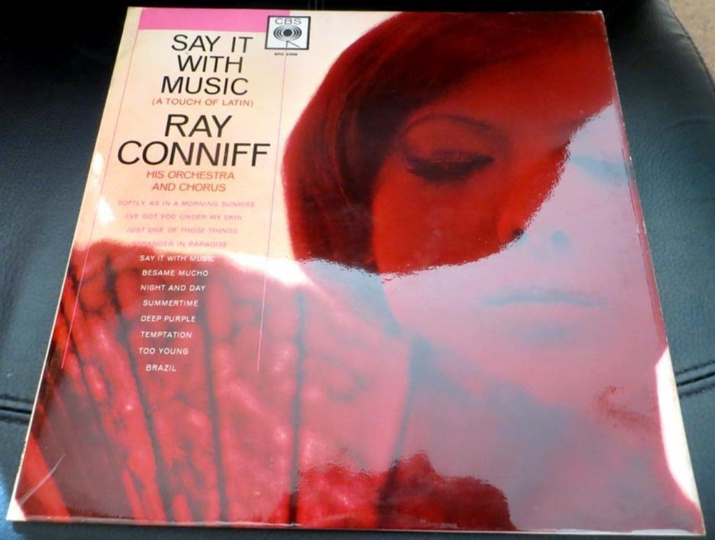 LP VINYL - Ray Conniff Say It With Music (A Touch Of Latin), Envoi, Utilisé, 12 pouces, Jazz