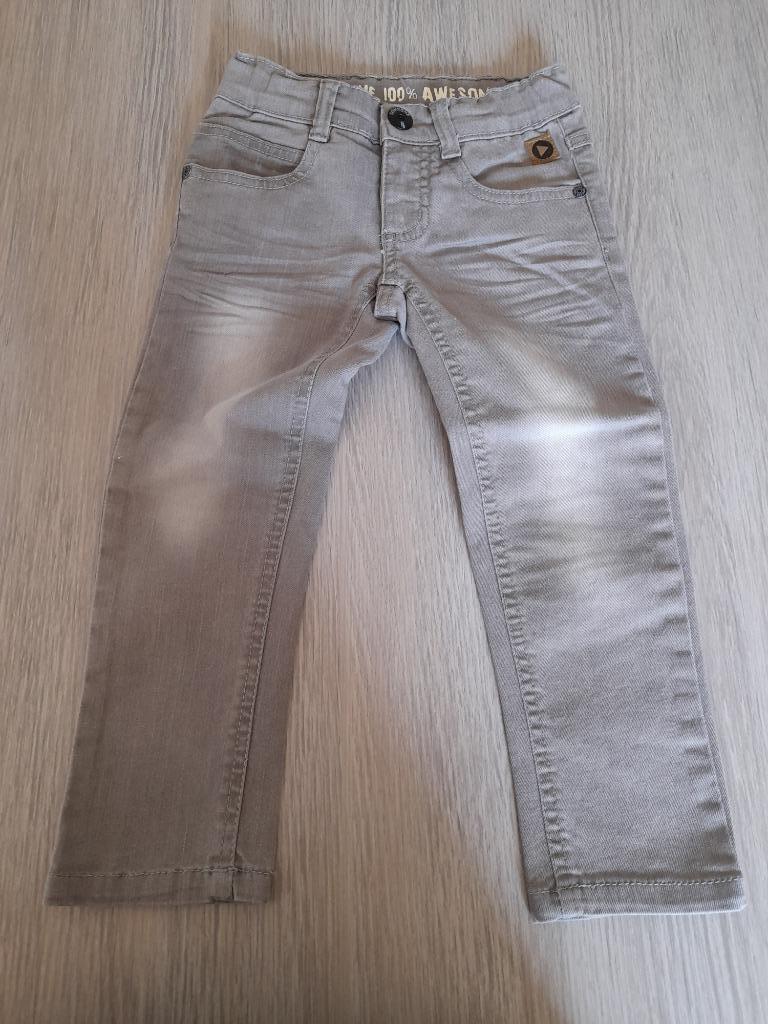 Grijze jeans broek Someone 98, Kinderen en Baby's, Kinderkleding | Maat 98, Broek, Ophalen of Verzenden, Zo goed als nieuw, Someone