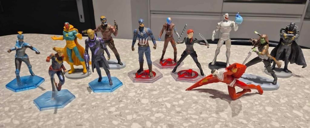 Marvel actiefiguren, Enlèvement, Utilisé