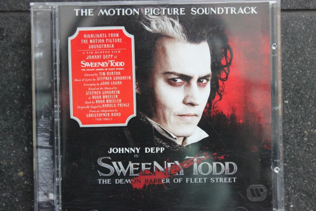 CD Sweeny Todd : Le démon de la rue du barbier, Enlèvement ou Envoi, Comme neuf