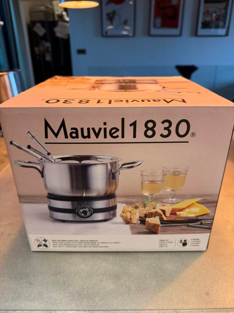 Fondueset mauviel splinterNIEUW, Ophalen, Nieuw, Fondueset