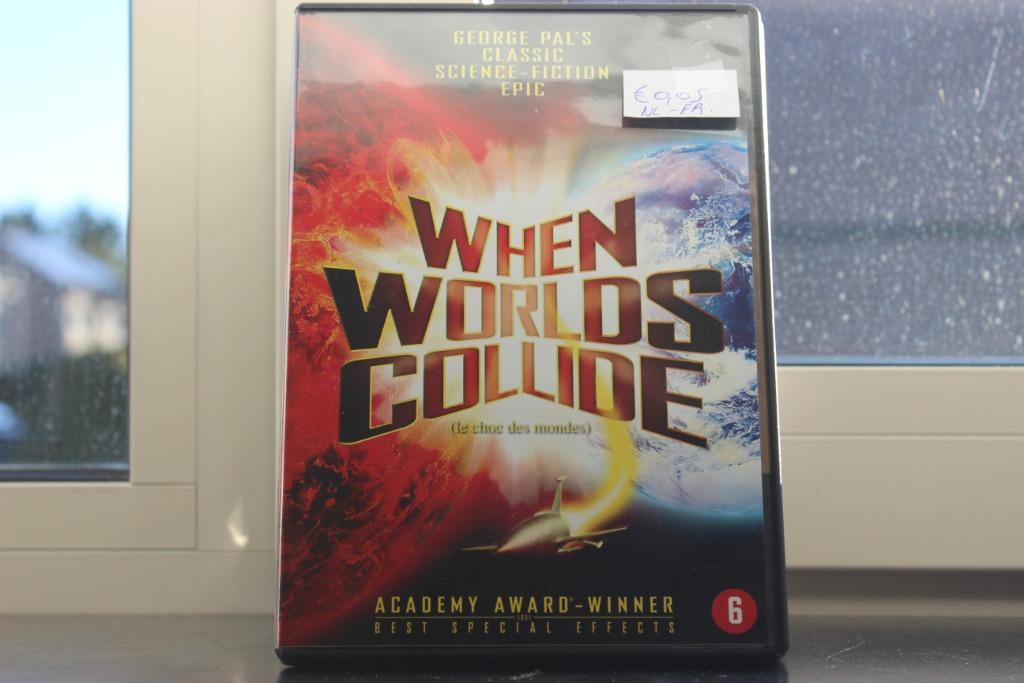 DVD QUAND LES MONDES ENTRENT EN COLLISION 1951, Enlèvement ou Envoi