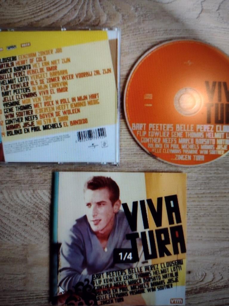 BELPOP CD: VIVA TURA: YASMINE-ROLAND-FILIP KOWLIER-CLOUSEAU, Enlèvement ou Envoi, Comme neuf, Pop