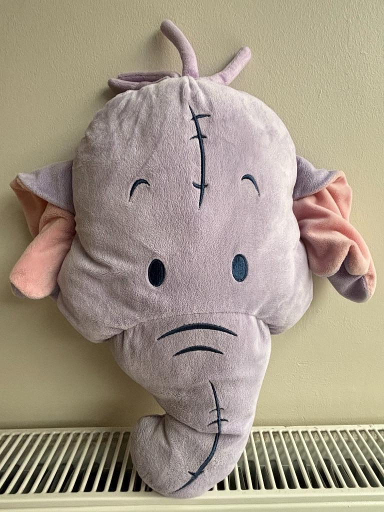 Dumbo-kussen voor 5€, Verzamelen, Disney, Ophalen, Bambi of Dumbo, Zo goed als nieuw, Knuffel