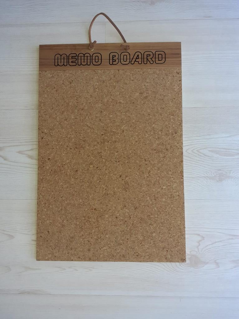 Kurken prikbord - memobord, Huis en Inrichting, Ophalen of Verzenden, Gebruikt, Prikbord