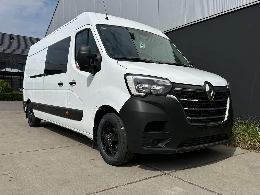 Renault Master Model 2020 (262) L3 - 150pk - €16941,- netto, Auto's, Bestelwagens en Lichte vracht, 0 kg, 0 cilinders, Zwart, Leder