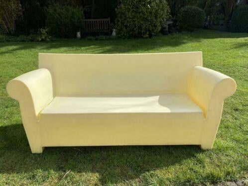 Kartell Bubble Club tuinbank geel Philippe Starck, Tuin en Terras, Tuinbanken, Ophalen of Verzenden, Gebruikt, Kunststof